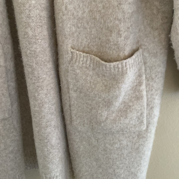 Boundless North Long Tan Cardigan Floral size Small - Picture 5 of 8